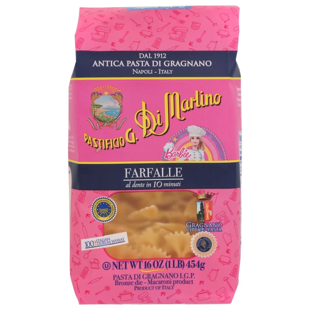 DI MARTINO: Farfall Barbie 1 lb (Pack of 5) - Grocery > Meal Ingredients > Noodles & Pasta - DI MARTINO