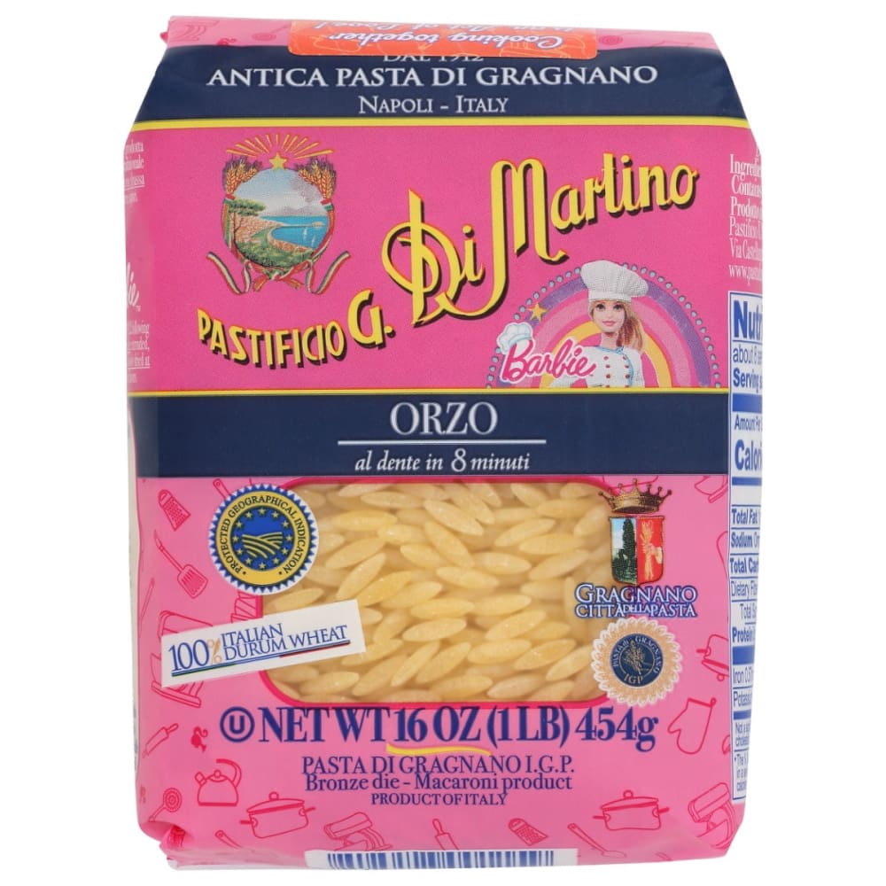 DI MARTINO: Orzo Barbie 1 lb (Pack of 5) - Grocery > Meal Ingredients > Noodles & Pasta - DI MARTINO