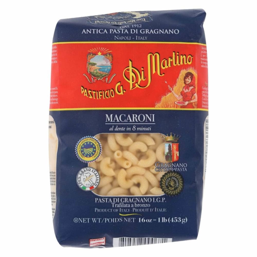 DI MARTINO Grocery > Pantry > Pasta and Sauces DI MARTINO Pasta Elbows Macaroni, 1 lb