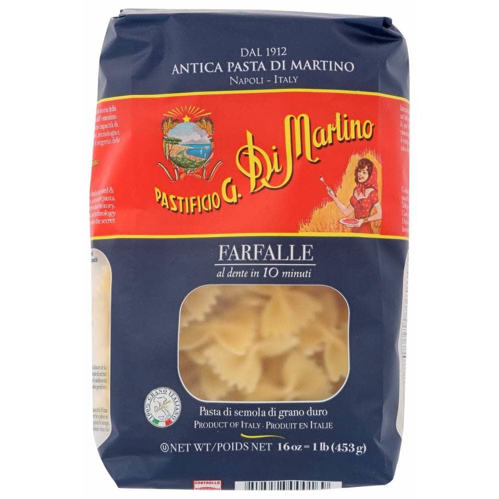 Pastificio G Di Martino Di Martino Pasta Farfalle, 1 lb