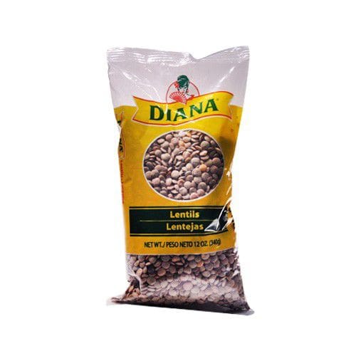 Diana Dry Lentils 6 Bags/12 oz. - Diana