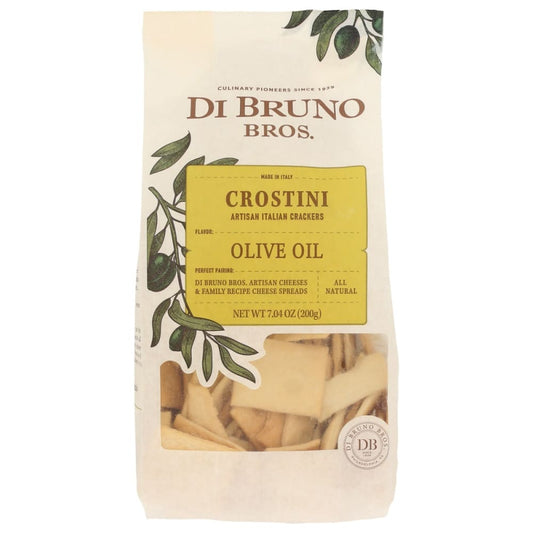 DIBRUNO: Olive Oil Crostini 7.04 oz (Pack of 5) - Grocery > Snacks > Crackers - DIBRUNO