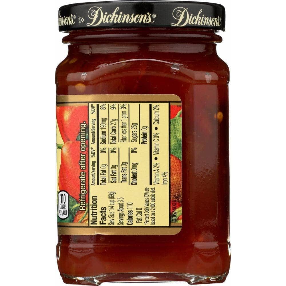 Dickinsons Dickinson Pepper & Onion Relish, 8.75 oz