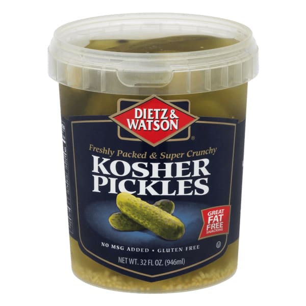 Dietz & Watson Dietz And Watson Kosher Pickles, 32 oz