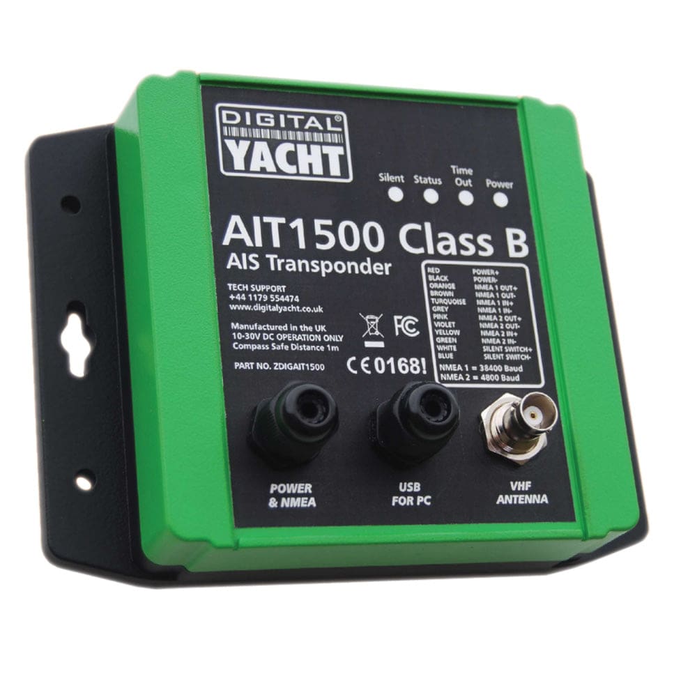 Digital Yacht AIT1500 Class B AIS Transponder w/ Built-In GPS - Marine Navigation & Instruments | AIS Systems - Digital Yacht