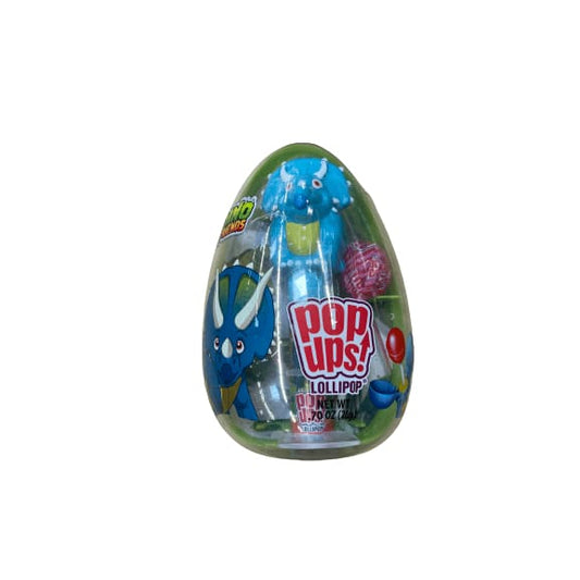 Dino Friends Dino Friends Pop Ups Lollipop Holder with Chupa Chups Lollipops, 0.70 oz