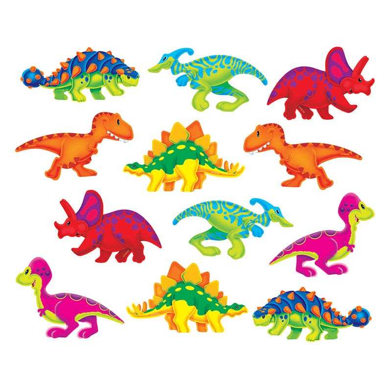 Dino Mite Pals Mini Accents Variety Pack (Pack of 10) - Accents - Trend Enterprises Inc.