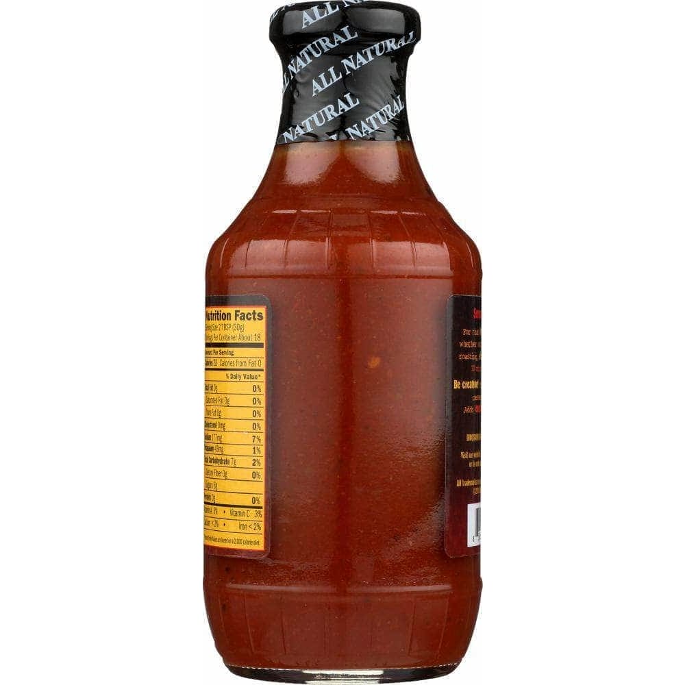 Dinosaur Dinosaur Sauce Slathering Bar-B-Que, Sensuous, 19 oz