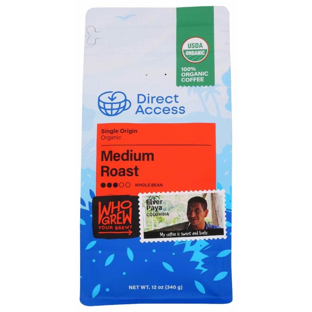 DIRECT ACCESS Grocery > Beverages > Coffee, Tea & Hot Cocoa DIRECT ACCESS: Coffee Wb Medium Org, 12 oz