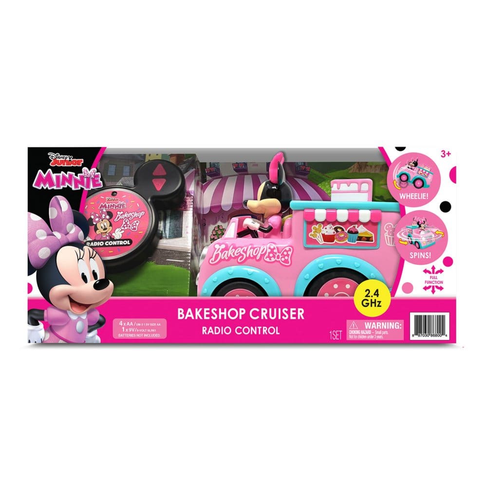 Disney Junior 9 Radio Control Minnie’s Bakeshop Cruiser - Baby Activities & Toys - Disney