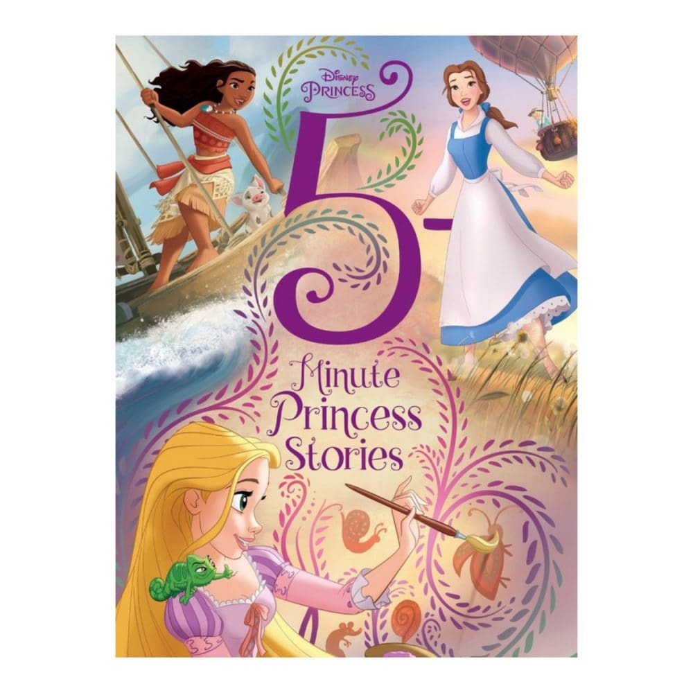 Disney Princess 5-Minute Princess Stories - Kids Books - Disney
