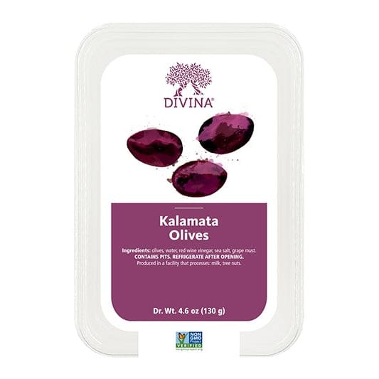 DIVINA: Kalamata Olives 4.60 oz - Produce > PRODUCE > PRODUCE PACKAGED FRUIT - DIVINA