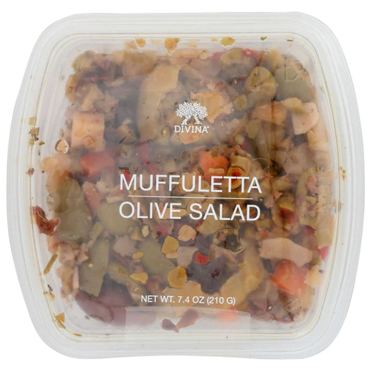 DIVINA: Olive Salad Muffuletta 7.4 OZ (Pack of 4) - Grocery > Pantry > Food - DIVINA