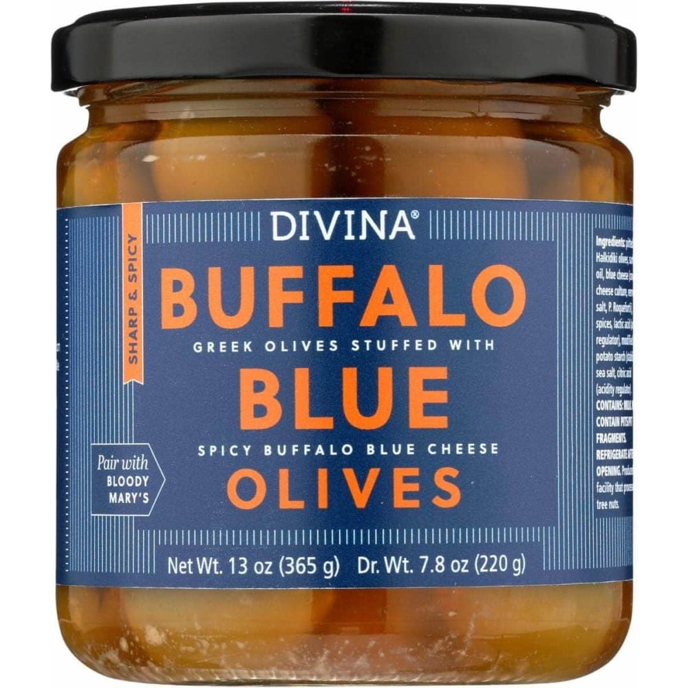 DIVINA DIVINA Olive Stfd Buffalo Blue, 7.8 oz