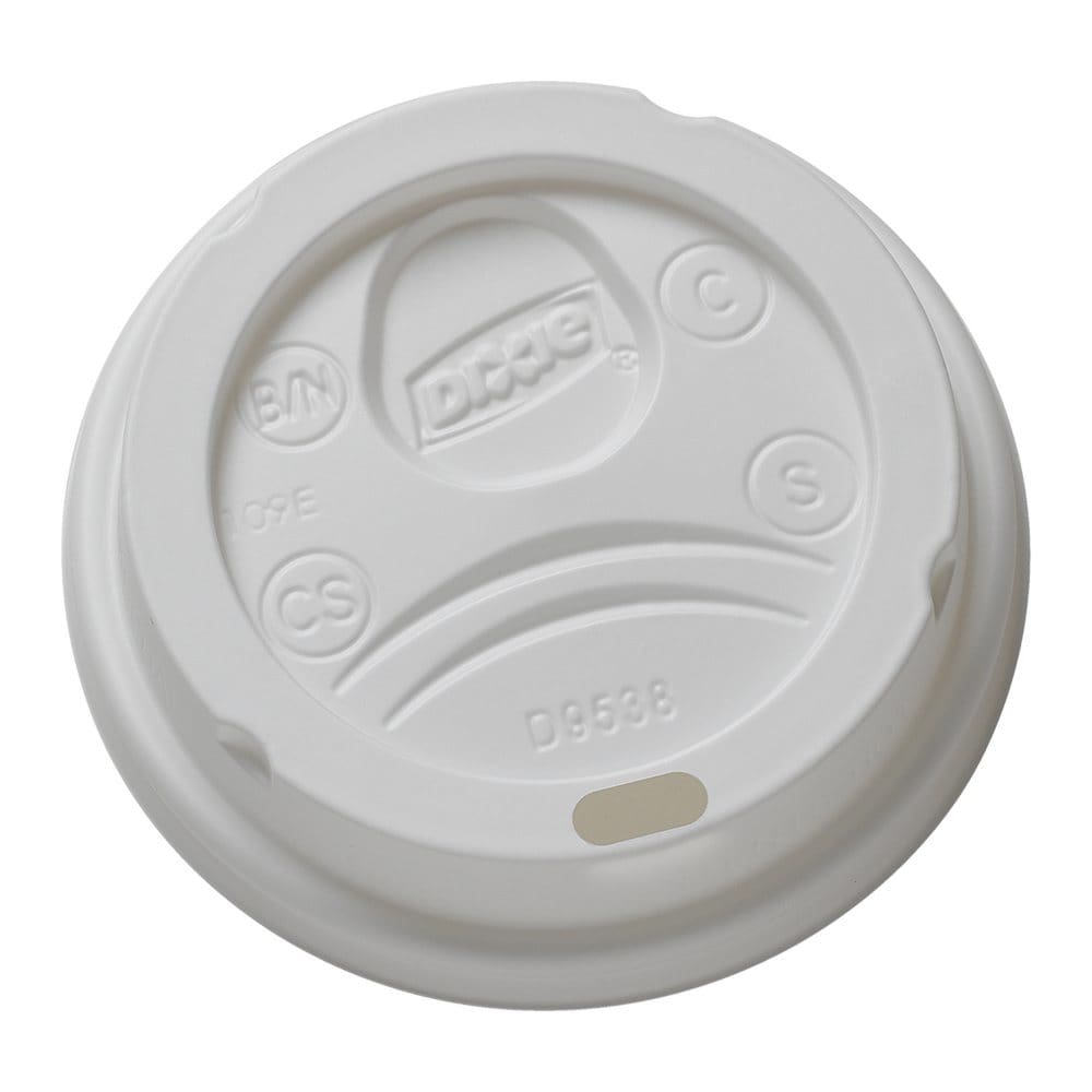Dixie PerfectTouch Domed Hot Cup Plastic Lid 8 oz. (1000 ct.) (9538DX) - Lids Straws & Sleeves - ShelHealth