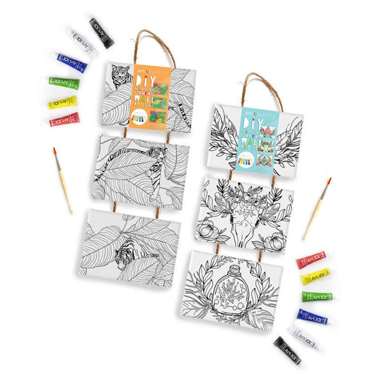Diy Hanging Canvas Art Set (Pack of 3) - Art & Craft Kits - Art 101 / Advantus