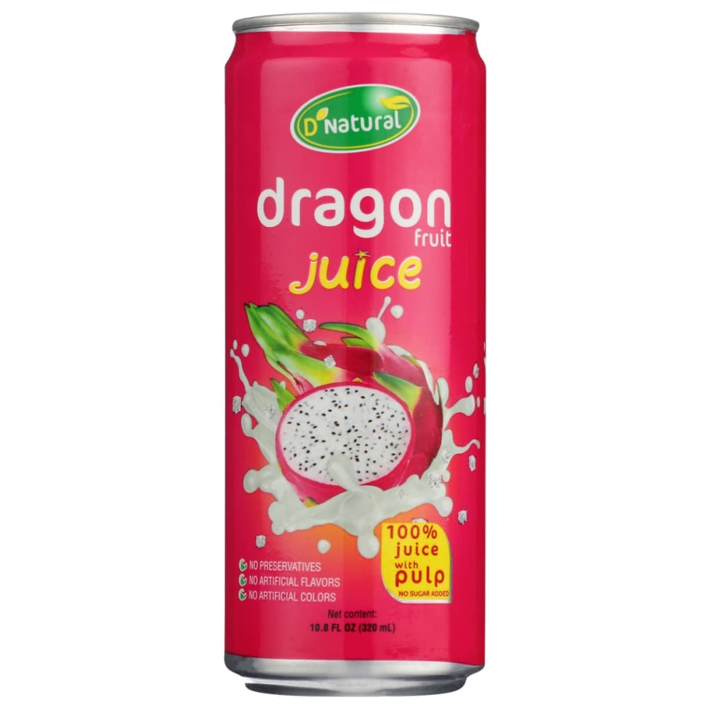 DNATURAL: Juice Dragon Fruit White 10.8 FO (Pack of 5) - Beverages > Juices - DNATURAL