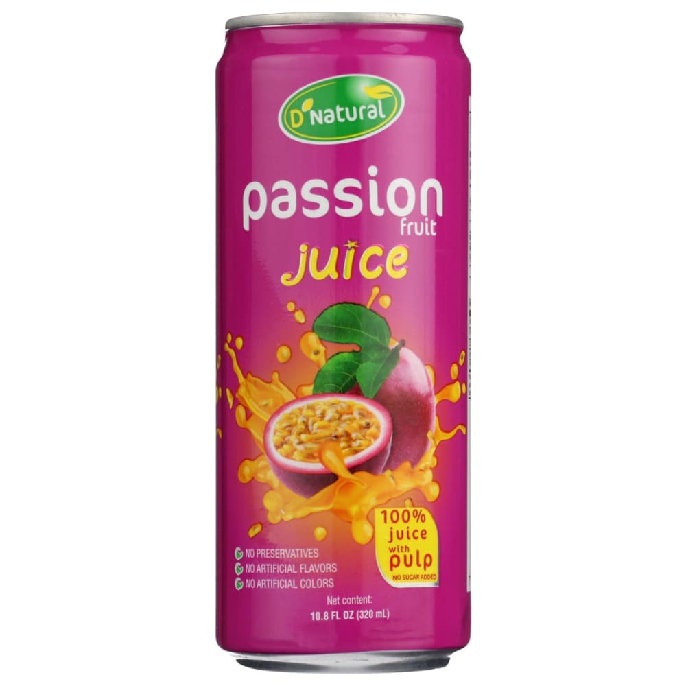 DNATURAL: Juice Fruit Passion 10.8 FO (Pack of 5) - Beverages > Juices - DNATURAL