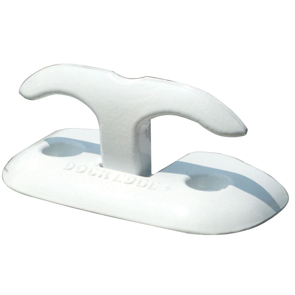 Dock Edge Flip Up Dock Cleat 6 White - Anchoring & Docking | Cleats - Dock Edge