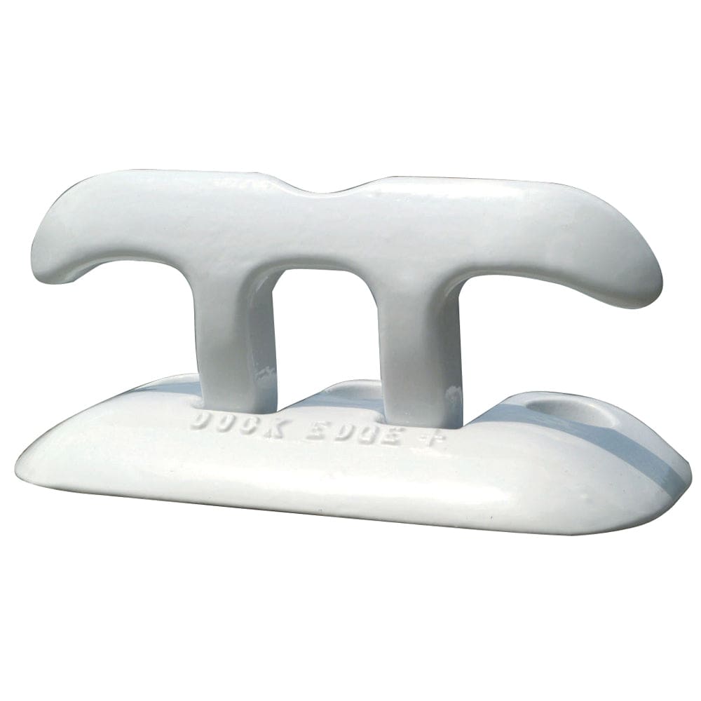 Dock Edge Flip Up Dock Cleat 8 - White - Anchoring & Docking | Cleats - Dock Edge