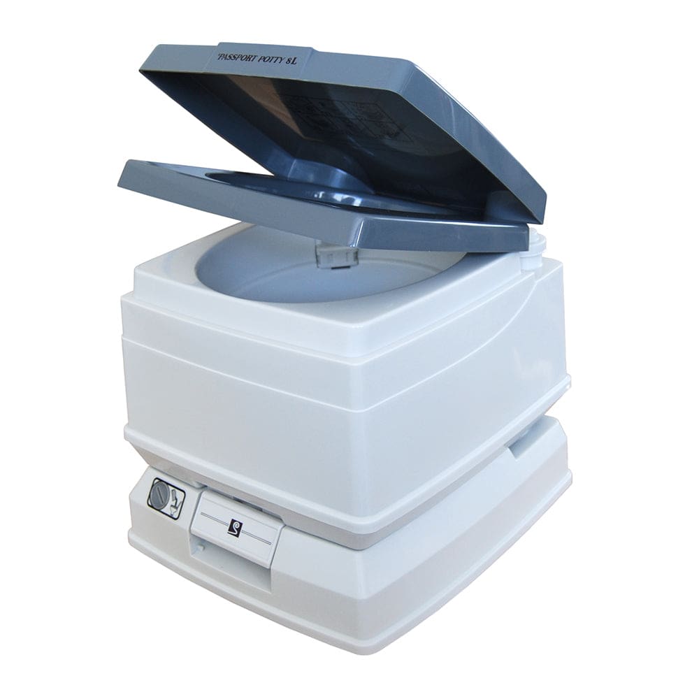 Dock Edge Passport Potty 8L SpaceSaver Portable Toilet - Camping | Portable Toilets - Dock Edge