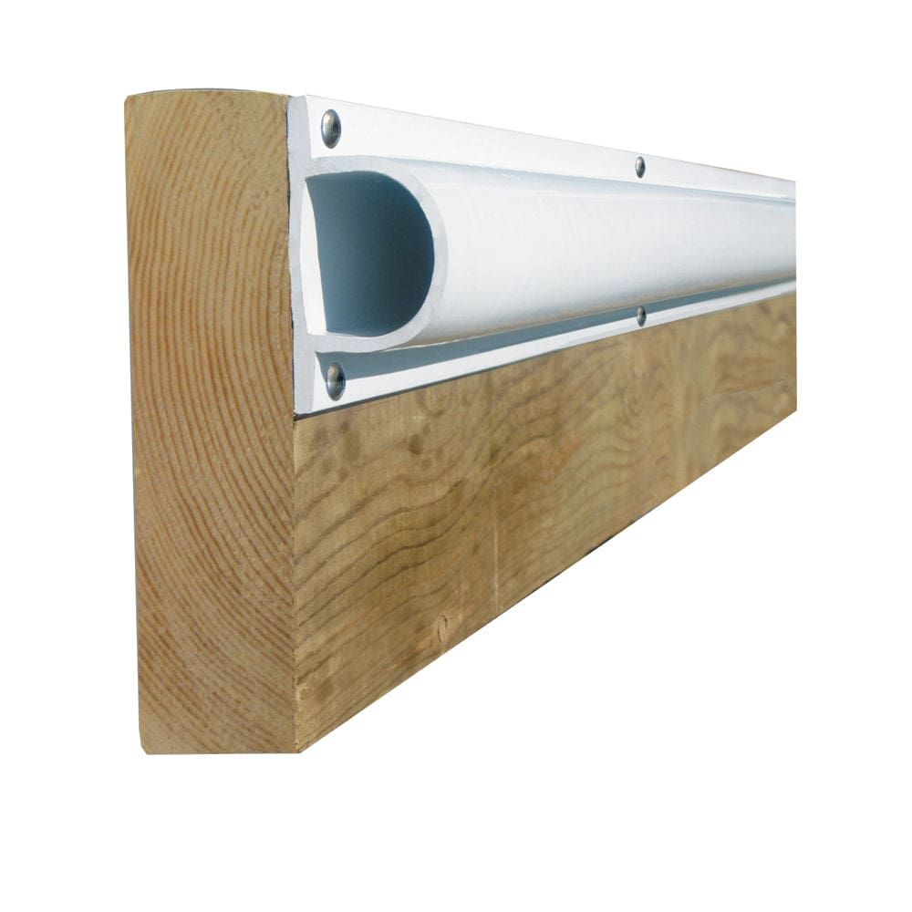 Dock Edge PRODOCK Heavy D Dock Profile - (3) 8’ Sections - White - Anchoring & Docking | Bumpers/Guards - Dock Edge