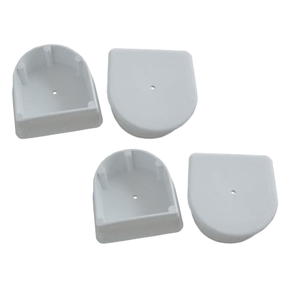 Dock Edge Small End Plug - White *4-Pack (Pack of 2) - Anchoring & Docking | Docking Accessories - Dock Edge