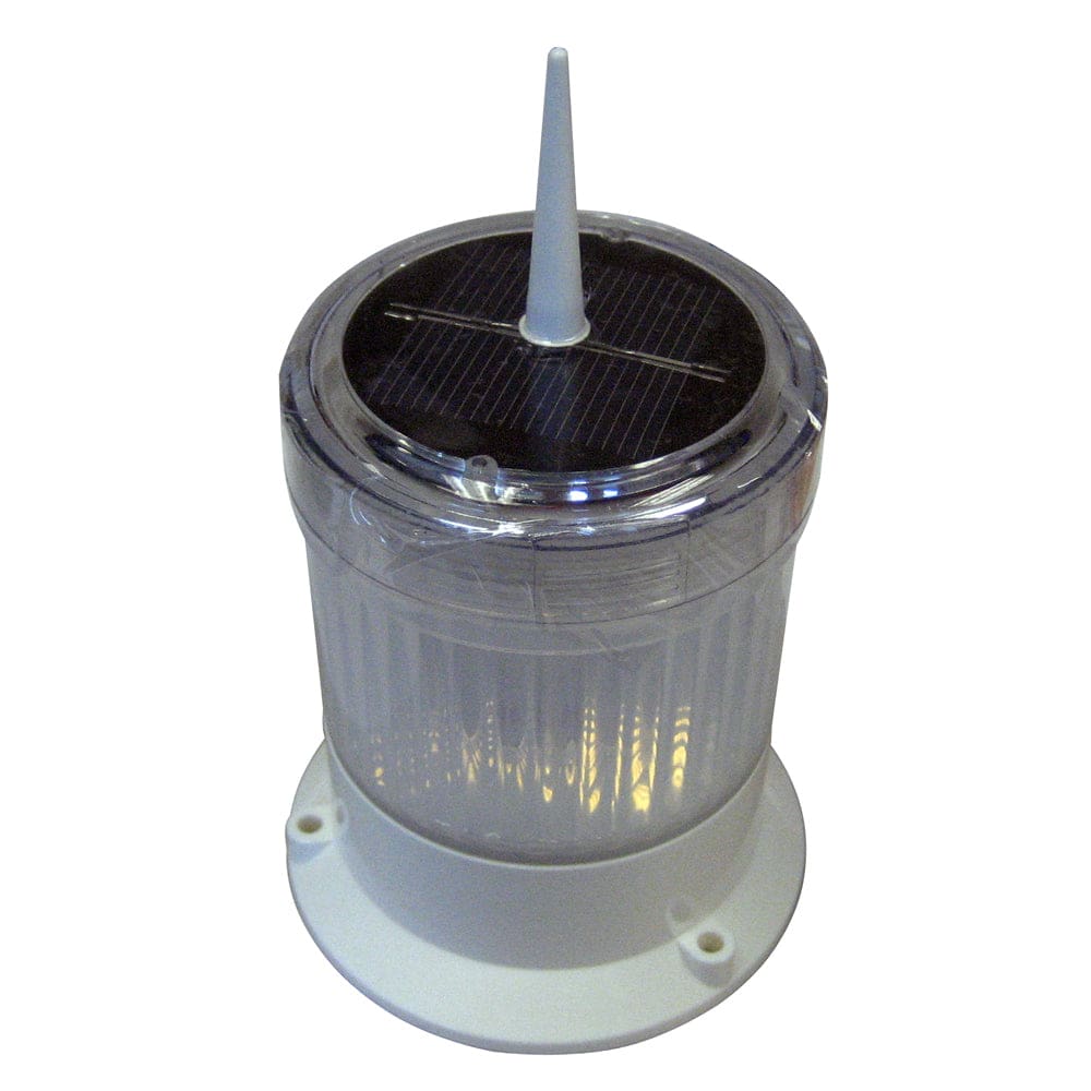 Dock Edge Solar Piling Cap Light - Anchoring & Docking | Piling Caps - Dock Edge