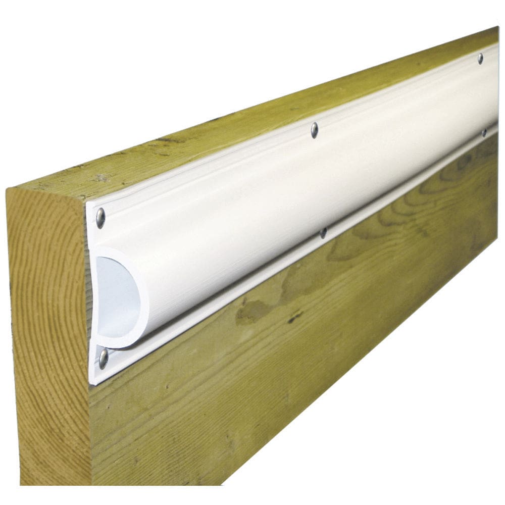 Dock Edge Standard D PVC Profile 16ft Roll - White - Anchoring & Docking | Bumpers/Guards - Dock Edge