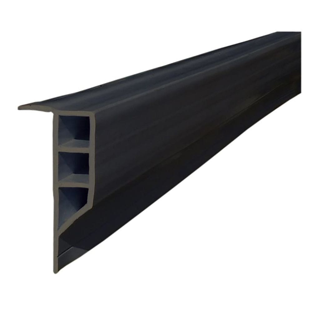Dock Edge Standard PVC Full Face Profile - 16’ Roll - Black - Anchoring & Docking | Bumpers/Guards - Dock Edge
