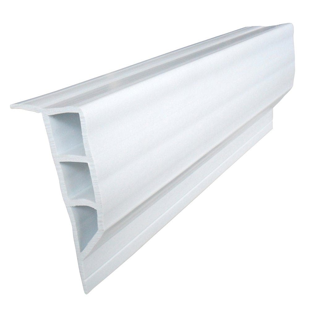 Dock Edge Standard PVC Full Face Profile - 16’ Roll - White - Anchoring & Docking | Bumpers/Guards - Dock Edge