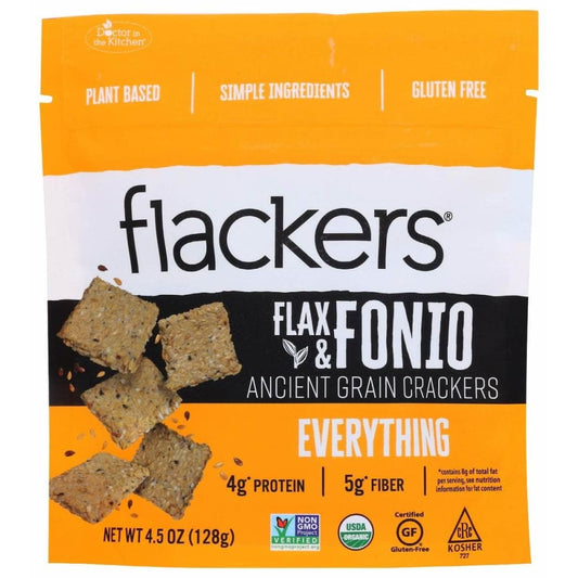 DOCTOR IN THE KITCHEN Doctor In The Kitchen Crackers Flax Fon Evrythg, 4.5 Oz