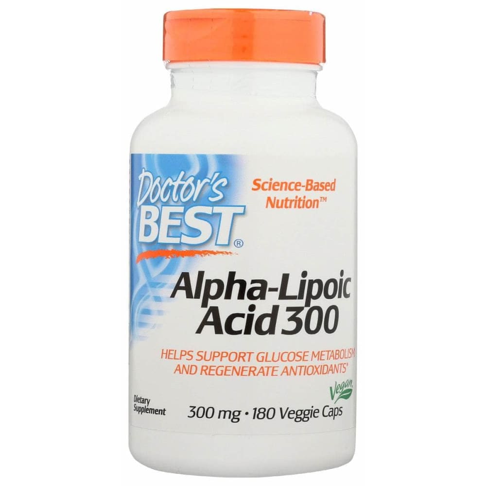 Doctors Best Alpha Lipoic Acid 300Mg, 180 Vc ShelHealth