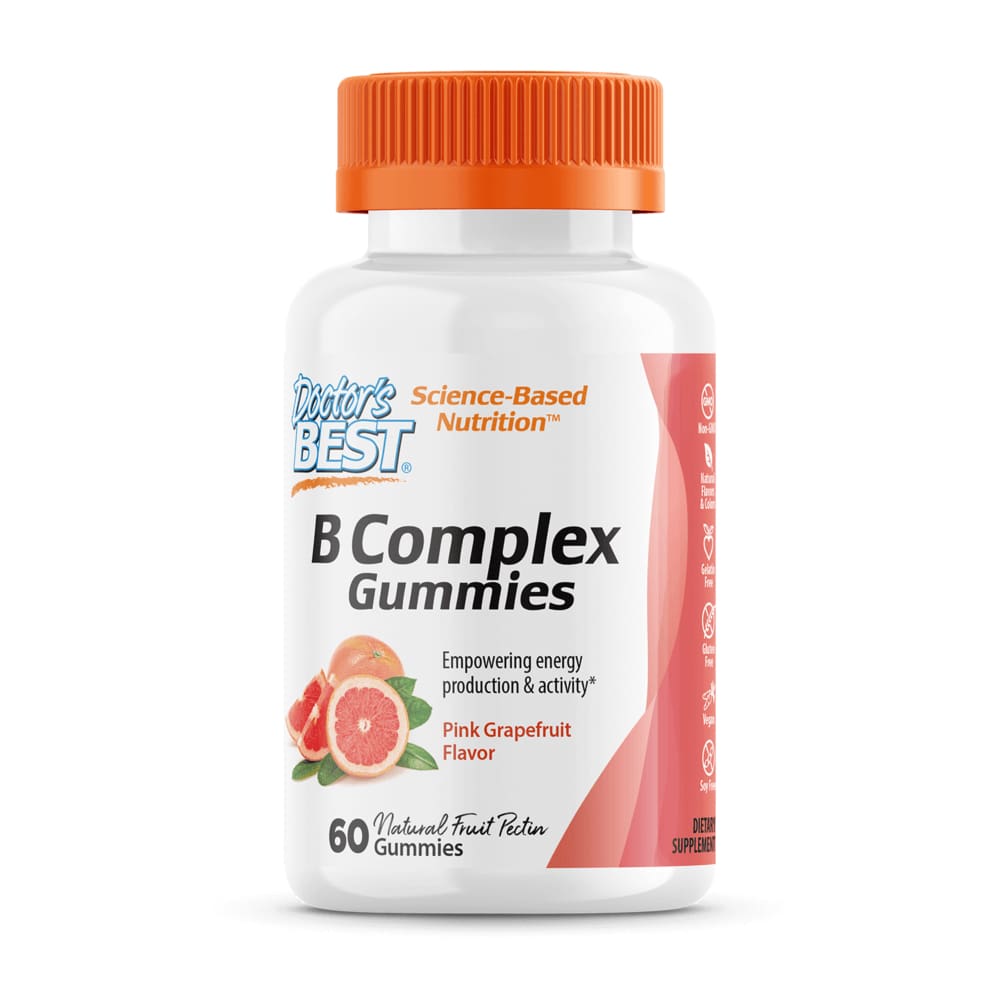 DOCTORS BEST Doctors Best Vitamin B Complex Gummies, 60 Ea
