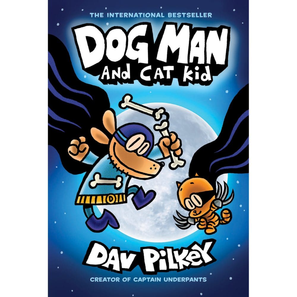 Dog Man and Cat Kid - Kids Books - Dog