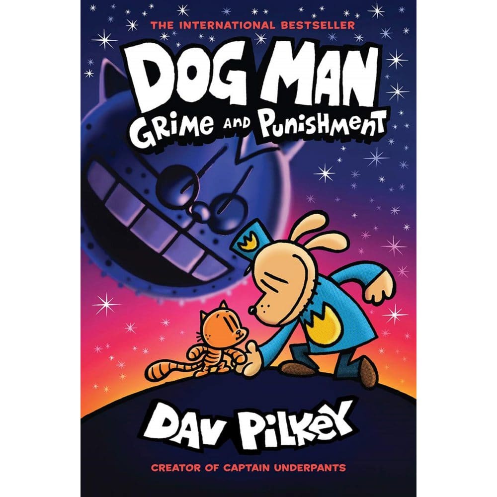 Dog Man: Grime and Punishment: From the Creator of Captain Underpants (Dog Man #9) - Kids Books - Dog