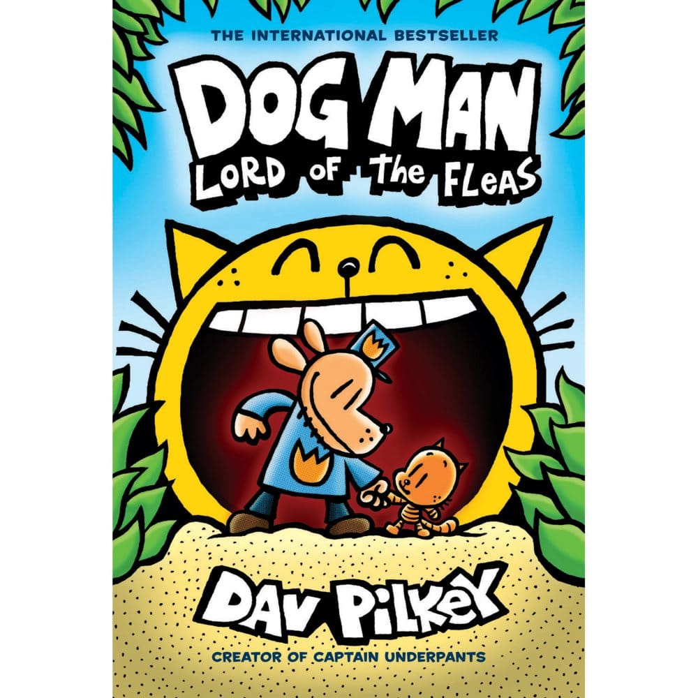 Dog Man: Lord of the Fleas - Kids Books - Dog