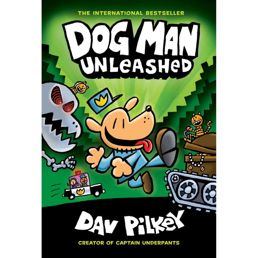 Dog Man Unleashed - Kids Books - Dog