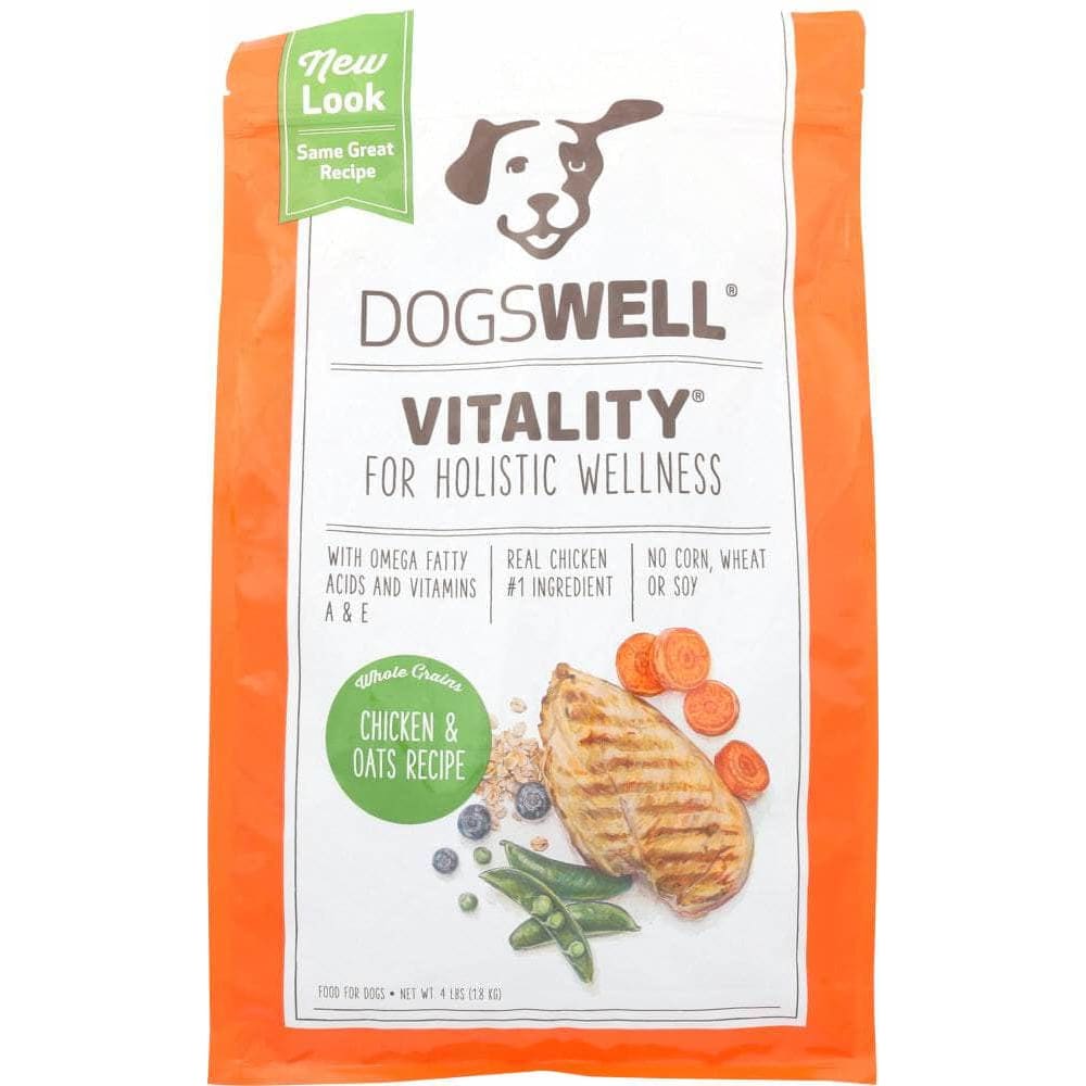 Dogswell Dogswell Treat Vitality Chicken and Oats, 4 lb