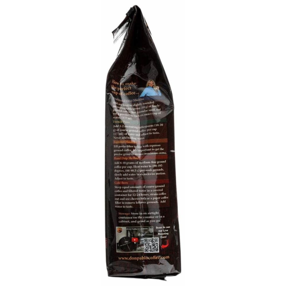 DON PABLO Grocery > Beverages > Coffee, Tea & Hot Cocoa DON PABLO: Ground Signature Blend Coffee, 12 oz