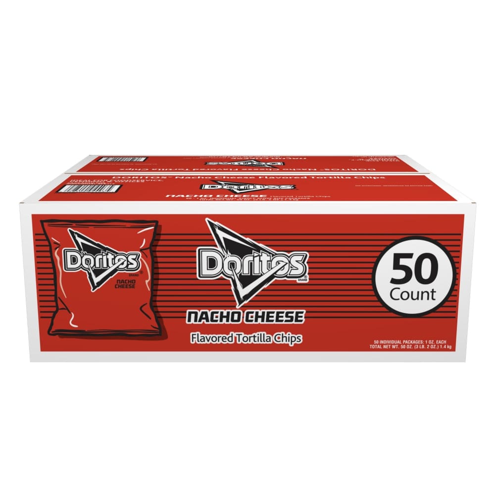 Doritos Nacho Cheese Chips 50 pk. - Doritos