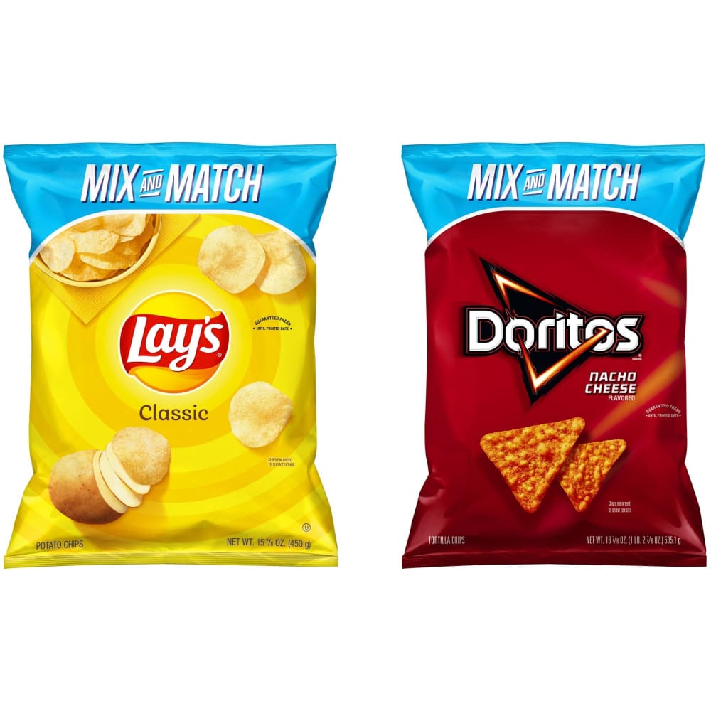 Doritos Nacho Cheese & Lay’s Classic - Pick n’ Pack - Doritos