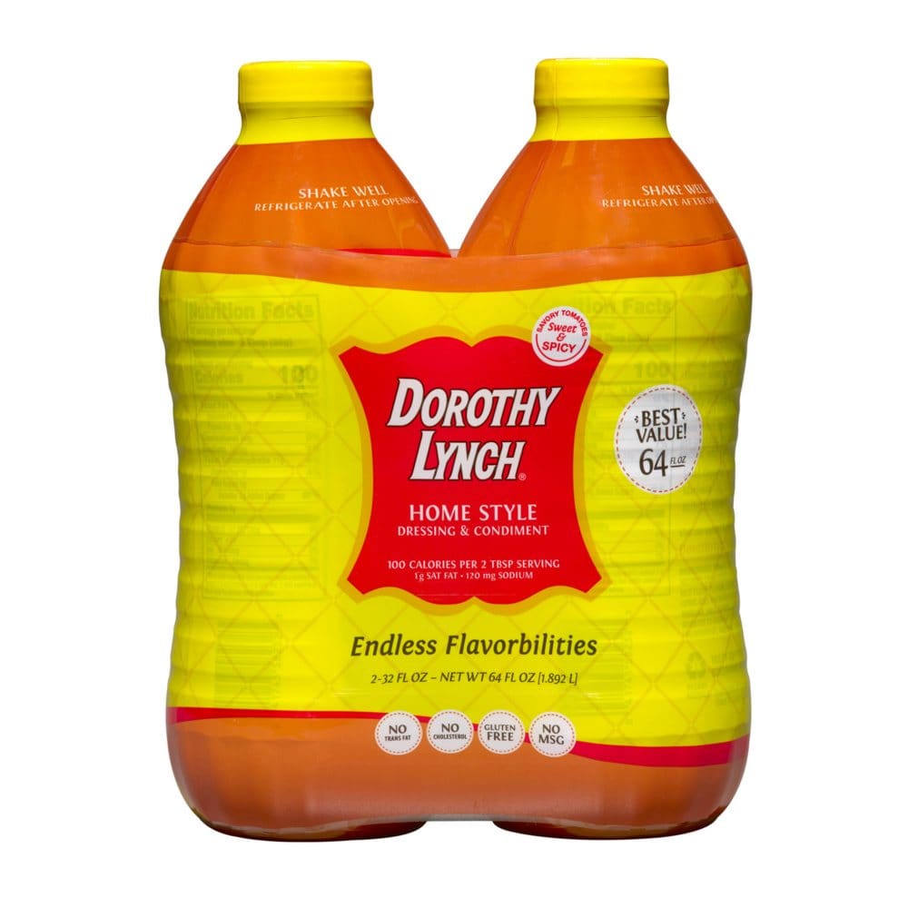Dorothy Lynch Home Style Dressing (32 oz. 2 pk.) - Condiments Oils & Sauces - Dorothy Lynch