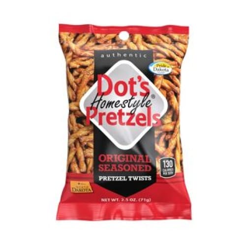 Dots Pretzels: Pretzel Dots (2.50 OZ) - Grocery > Snacks > Chips > Pretzels - Dots Pretzels