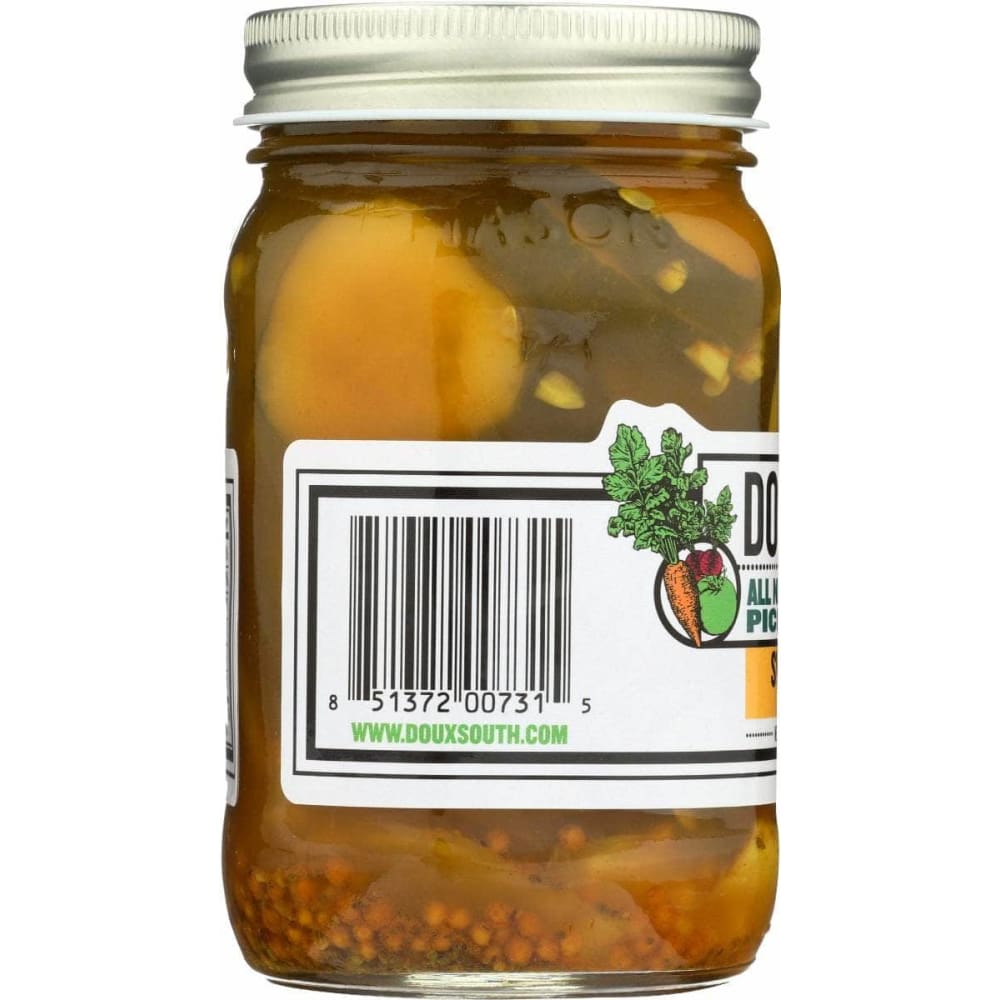 DOUX SOUTH Grocery > Pantry DOUX SOUTH Sweet Soulshine Sweet Pickles, 16 oz