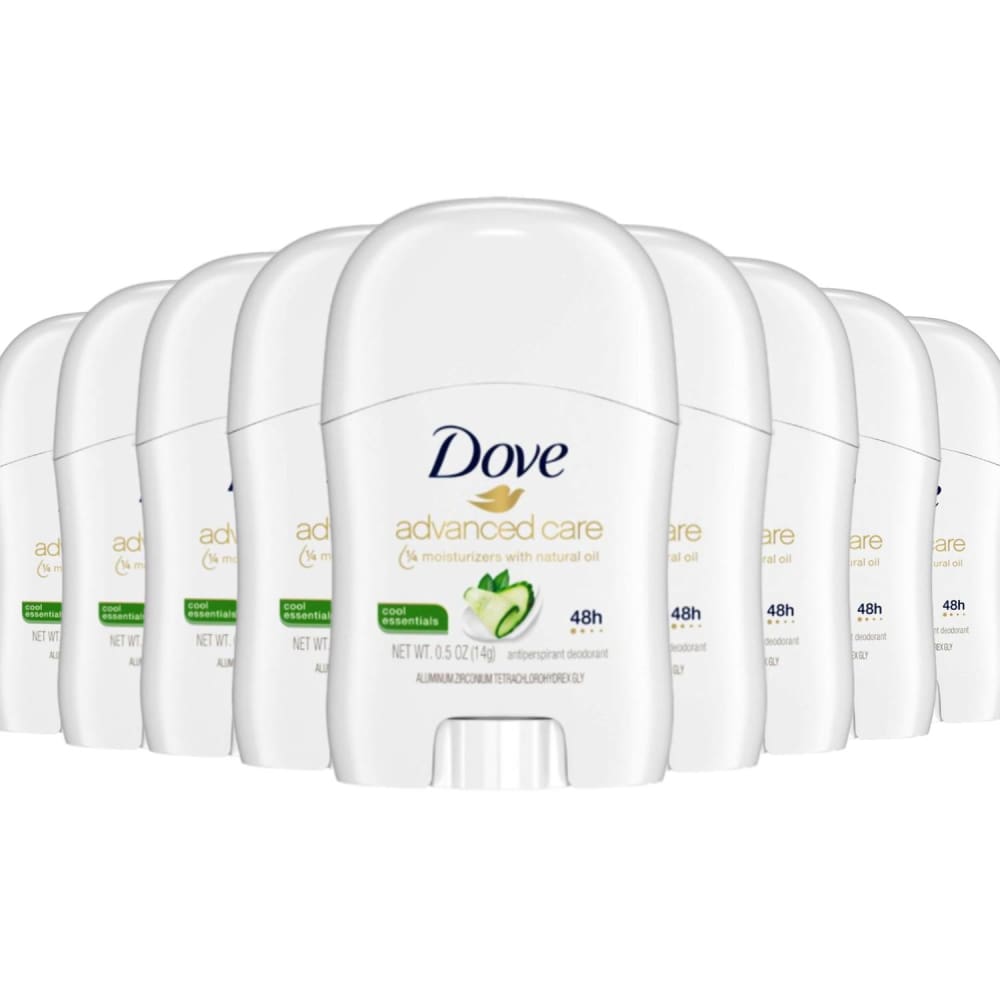Dove Advanced Care Cool Essentials Antiperspirant Deodorant 0.5 Oz - 36 Pack - Deodorant & Anti-Perspirant - Dove
