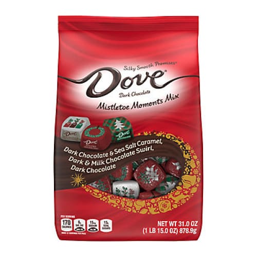 Dove Assorted Dark Chocolate Christmas Candy Variety Pack 31 oz. - Home/Seasonal/Holiday/Holiday Candy & Gift Baskets/ - Dove Chocolate