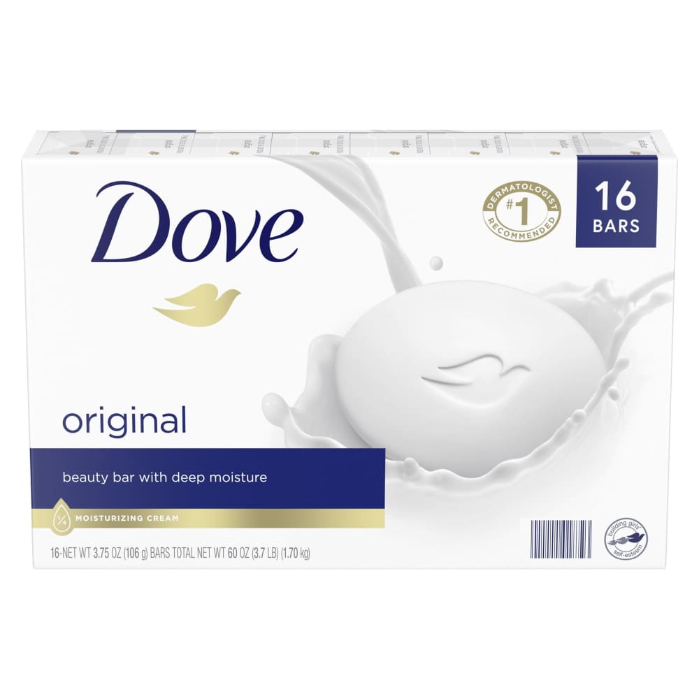 Dove Beauty Bar White 16ct - Dove
