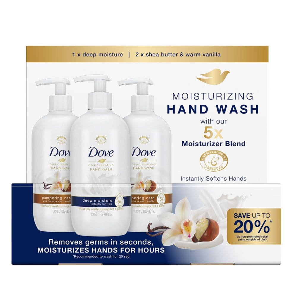 Dove Deep Cleansing Gel Hand Wash Collection (13.5 fl. oz. 3 pk.) - Hand Soap - Dove