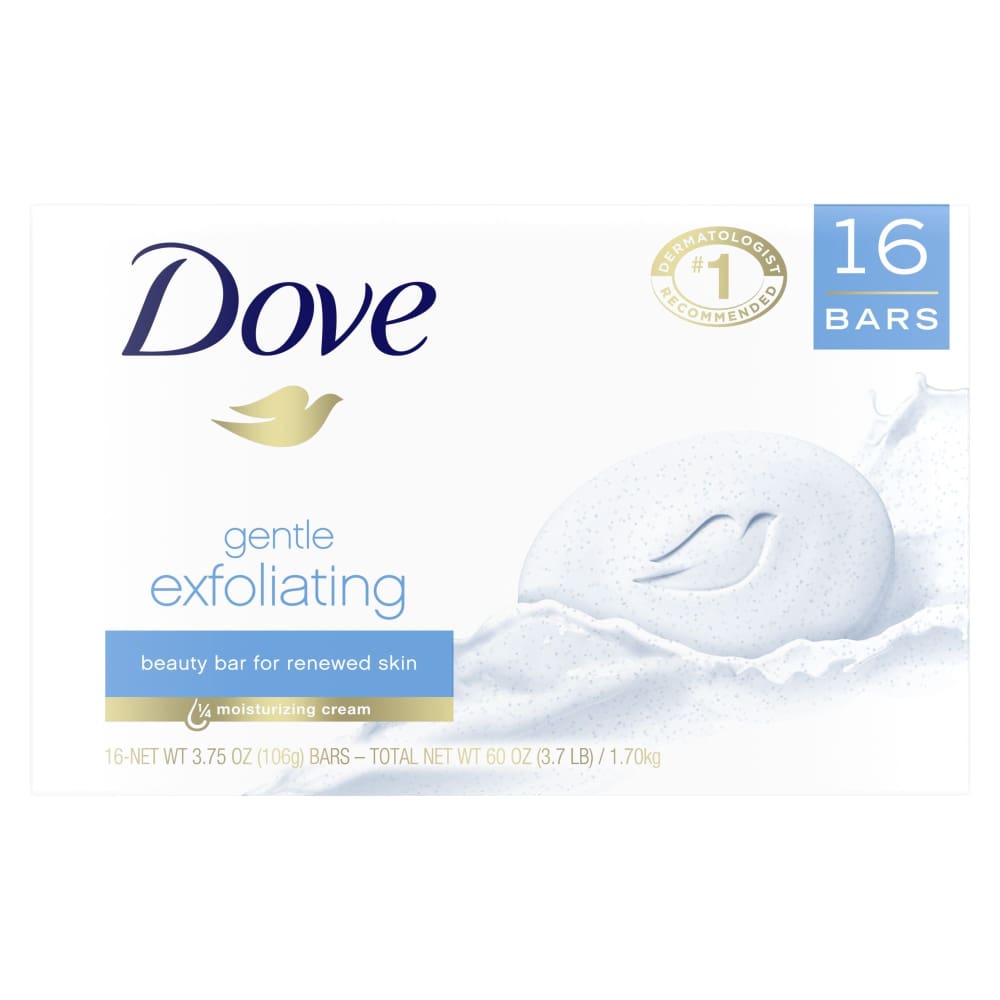 Dove Exfoliating Beauty Bar 16ct - Dove